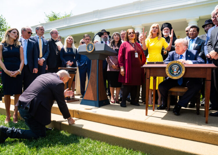 Trump tests loyalty of Christian supporters as erratic behavior escalates