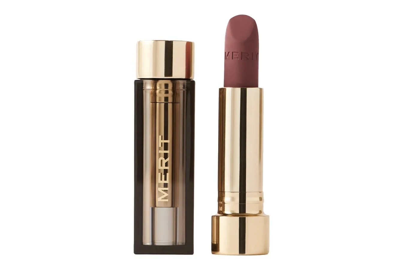 Merit Signature Lip Lightweight Lipstick in Maison
