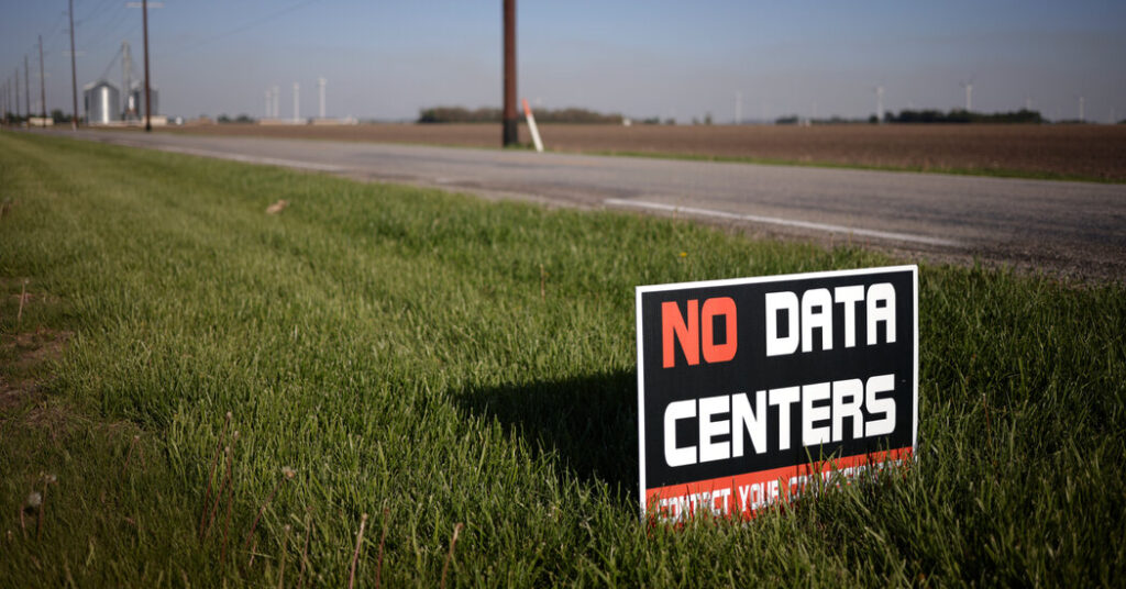 From Indiana to Idaho, a Backlash Against A.I. Gathers Momentum