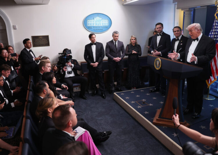 Trump says he sees shootings as a reflection of his impact