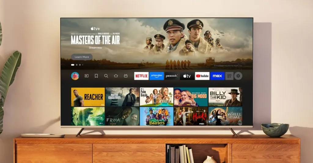 Amazon Fire TV Home Screen