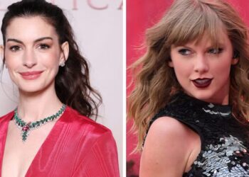 How Taylor Swift Inspired Anne Hathaway’s Pop Star Performance in ‘Mother Mary’