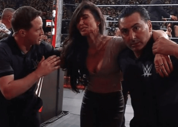 WATCH: Beloved WWE Personality Injured in Wild Brawl on Raw