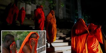 22 Buddhist monks arrested at Sri Lanka airport for allegedly hiding 242 pounds of marijuana in luggage