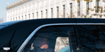 Trump attends Supreme Court hearing in unusual role: Silent observer