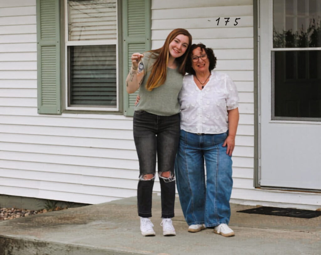This 21-year-old saved up for years to buy her grandmother’s house back