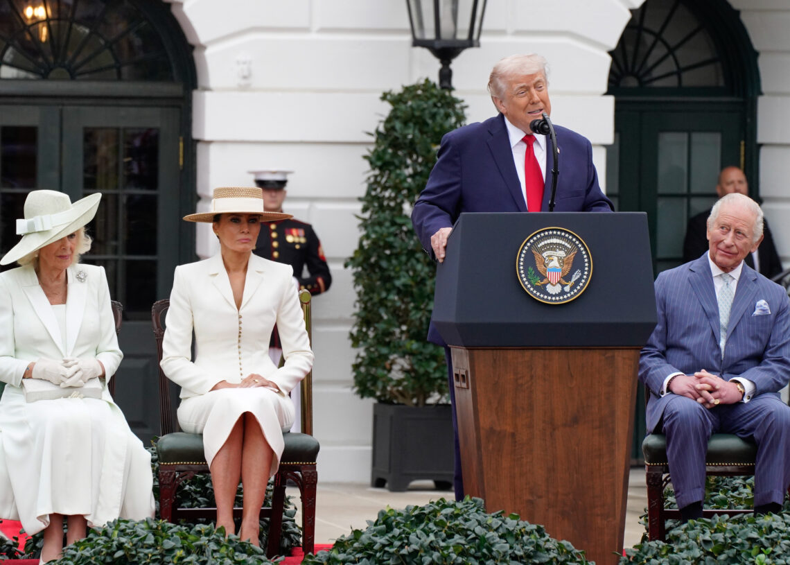 King Charles urges checks on executive power as Trump hosts royal visit