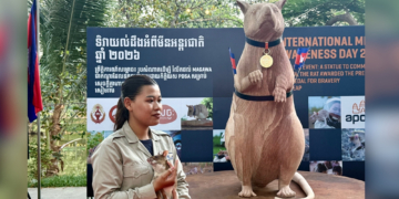 Why Cambodia Built a Giant Rat Statue Wearing a Medal of Honor