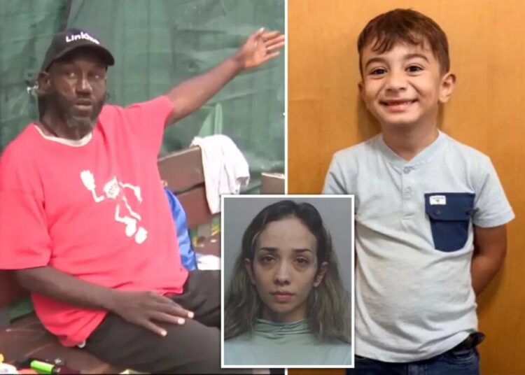 Homeless ex-con rescues lost 6-year-old boy he spotted wandering through Miami streets