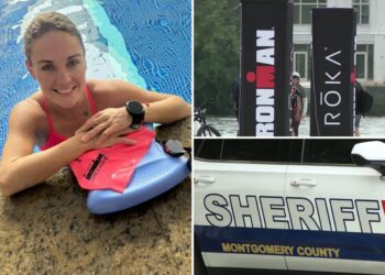 Glamorous triathlete influencer, 38, drowns while swimming in Texas Ironman competition