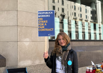 Why one of America’s most revered newsrooms is striking against AI