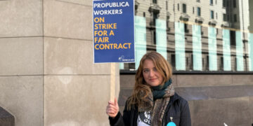 Why one of America’s most revered newsrooms is striking against AI