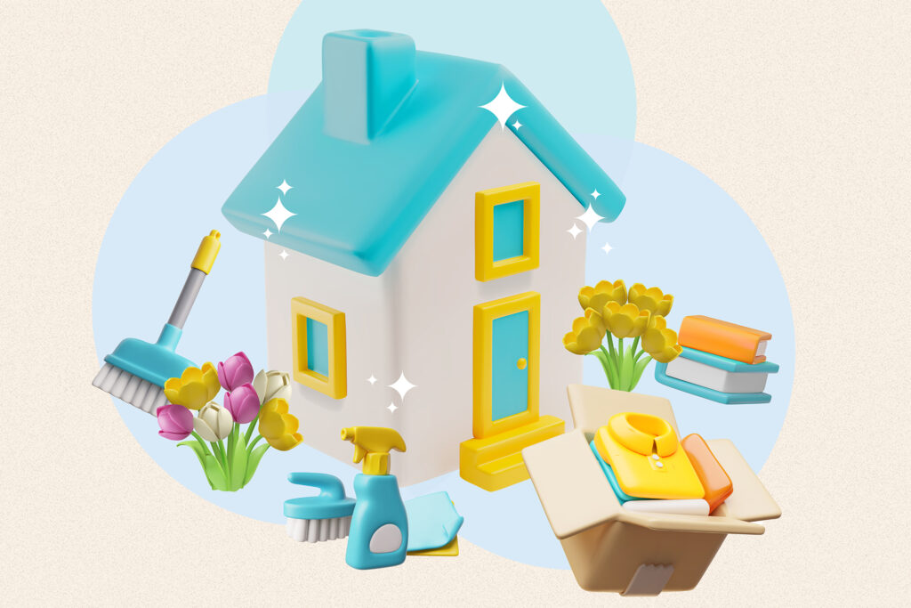 Why spring cleaning is good for you — and how to make it less stressful