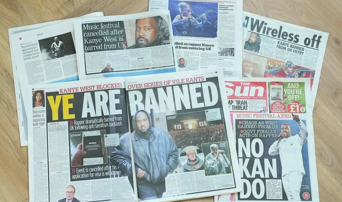 France Looking to Ban Kanye West From Performing After UK Cancellation