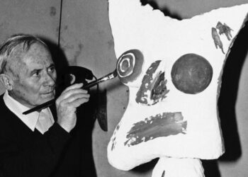 Miró helped shape modern art. The U.S. helped shape Miró.
