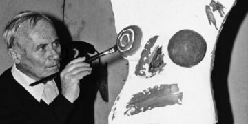 Miró helped shape modern art. The U.S. helped shape Miró.