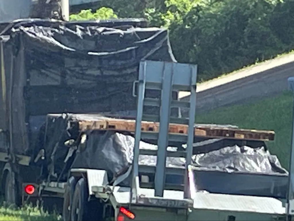 Authorities did not say how many hives were being transported, but large-scale bee shipments are commonly used by commercial beekeepers.