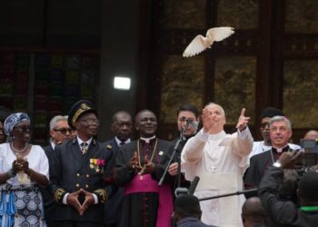 On Africa trip, the ‘quiet pope’ adopts a confident global voice