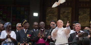 On Africa trip, the ‘quiet pope’ adopts a confident global voice