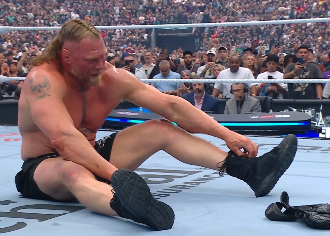 Brock Lesnar Just Retired at WrestleMania 42. Here’s What That Means for WWE