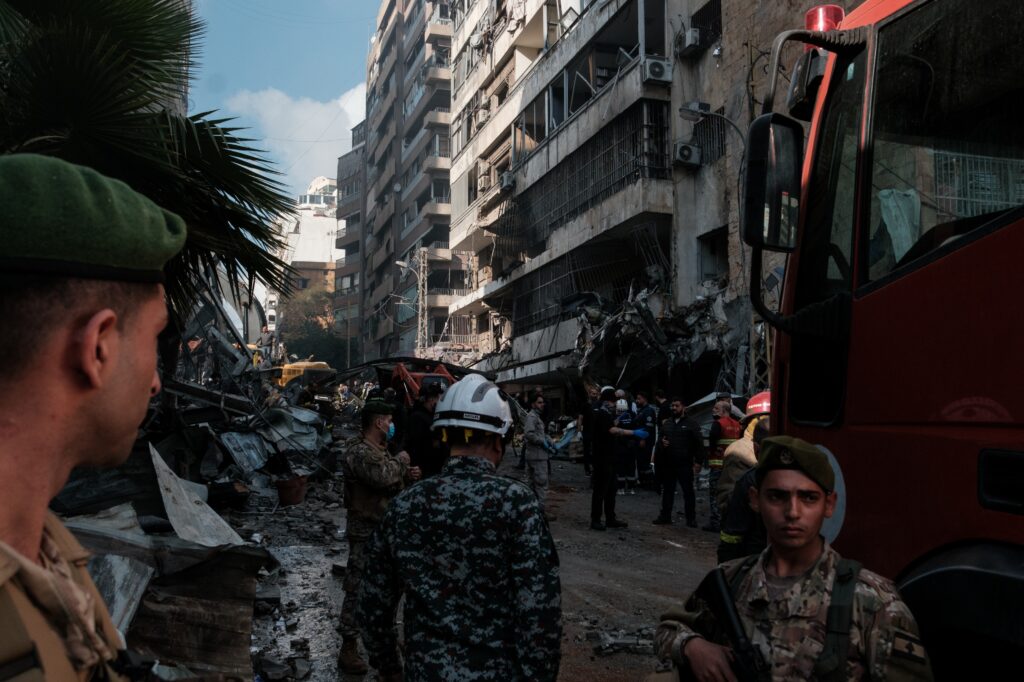 Israel kills scores in Beirut as U.S. says Lebanon is not part of Iran truce