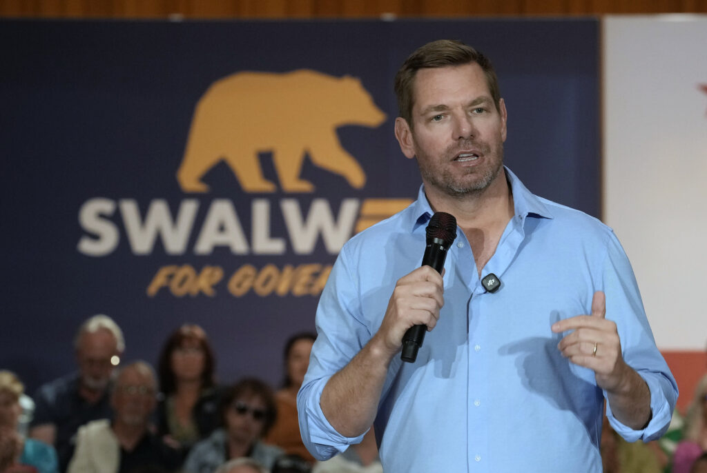 Eric Swalwell, California governor candidate, accused of sexual assault by ex-staffer