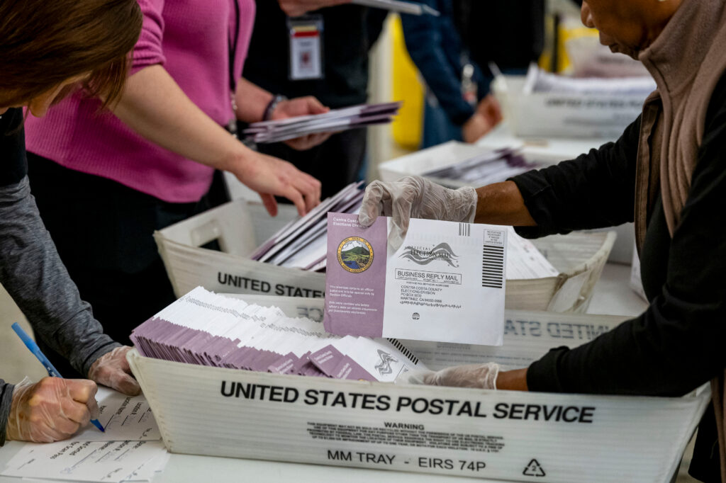 Democrats, voter rights groups file lawsuits on Trump order on mail ballots