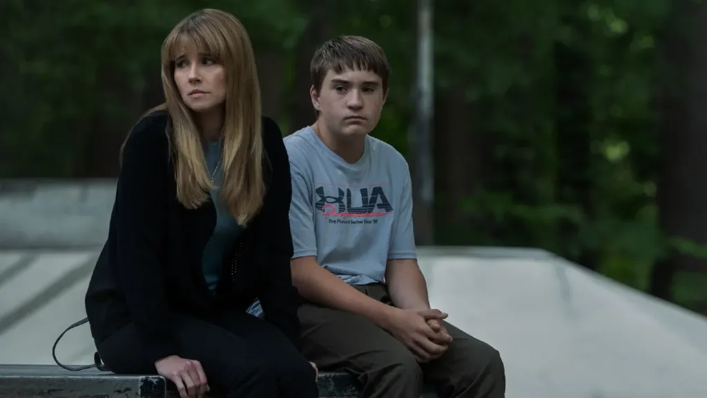 Linda Cardellini and Arlan Ruf in “DTF St. Louis” Episode 7 (Tina Rowden/HBO)