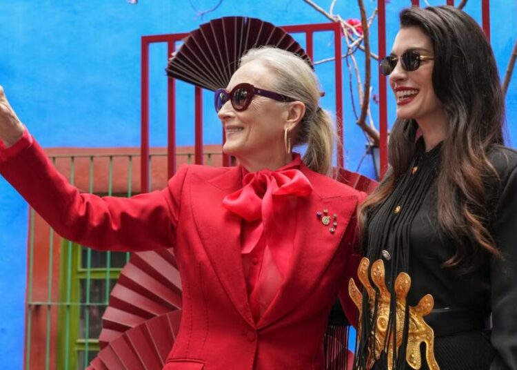 ‘Devil Wears Prada 2’ Red Carpet Frenzy Begins in Mexico With Meryl Streep, Anne Hathaway