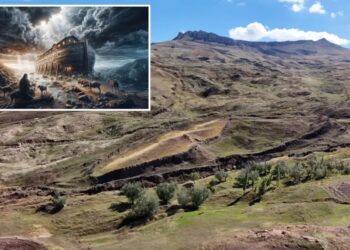 Noah’s Ark mystery deepens as researcher blows lid on strange rock formations in Turkey