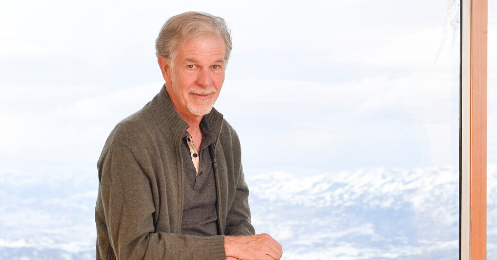 Reed Hastings to Step Down as Netflix Chair