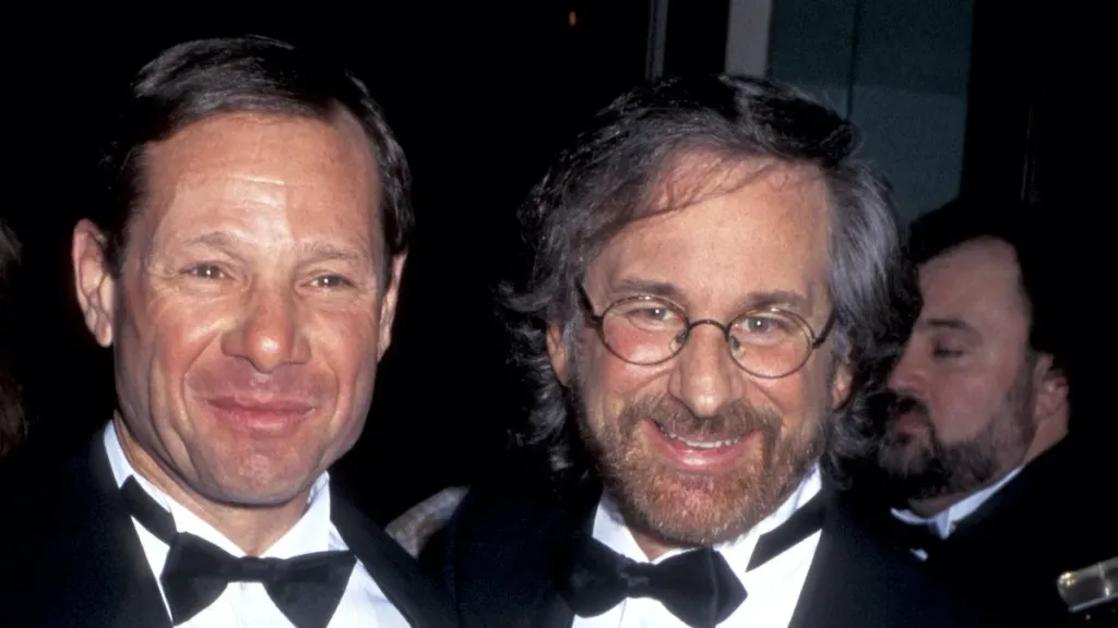 Michael Ovitz and Steven Spielberg