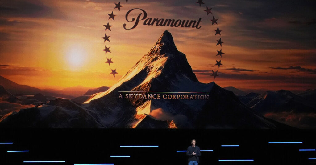 Ellison Pledges at Least 30 Paramount-Warner Movies a Year