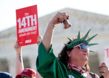 Supreme Court heard birthright citizenship case with Trump in attendance