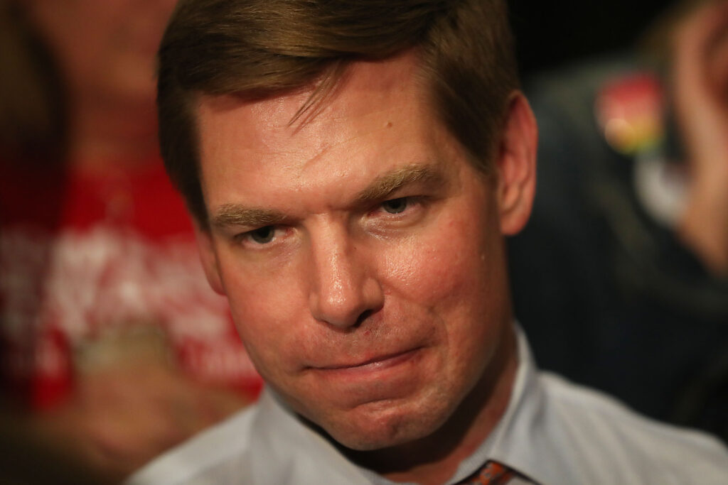 How Eric Swalwell rose to the top of Democratic politics as rumors followed him