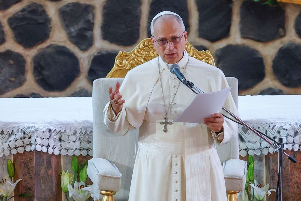 Pope Leo decries world ravaged by ‘tyrants’ following Trump’s insults