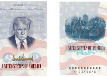 New passports to mark America’s 250th will include Trump’s picture inside