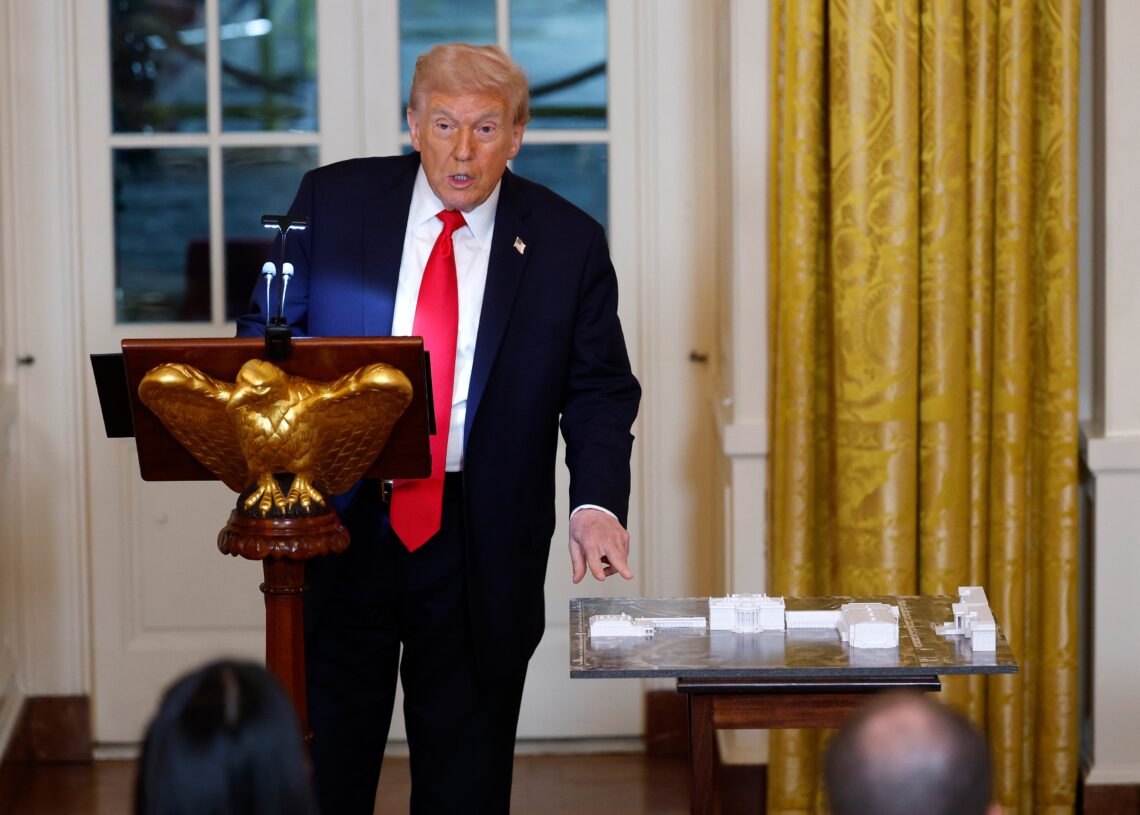 Trump’s fixation on White House ballroom is increasing, Post analysis finds