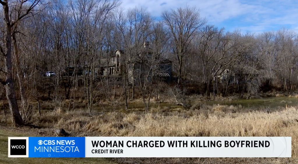 Lieber's mansion in Credit River, Minnesota, after the shooting death of David Nanovic on March 4, 2024.