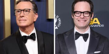 How Bill Hader Inspired Stephen Colbert to Write ‘Lord of the Rings’ Movie After ‘Late Show’ Exit