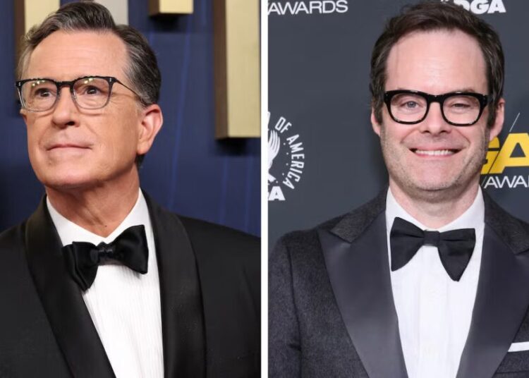 How Bill Hader Inspired Stephen Colbert to Write ‘Lord of the Rings’ Movie After ‘Late Show’ Exit