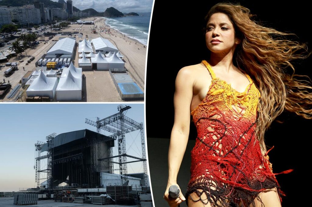 Shakira crew member crushed to death in horrific accident days before Brazil show