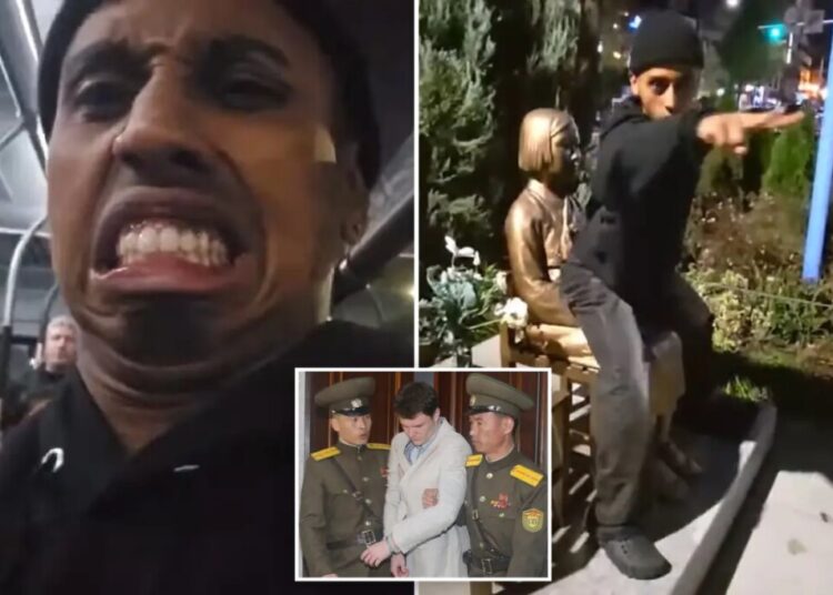 US internet ‘troll’ Johnny Somali sentenced to South Korea labor prison for public nuisance — months after comparing himself to Otto Warmbier