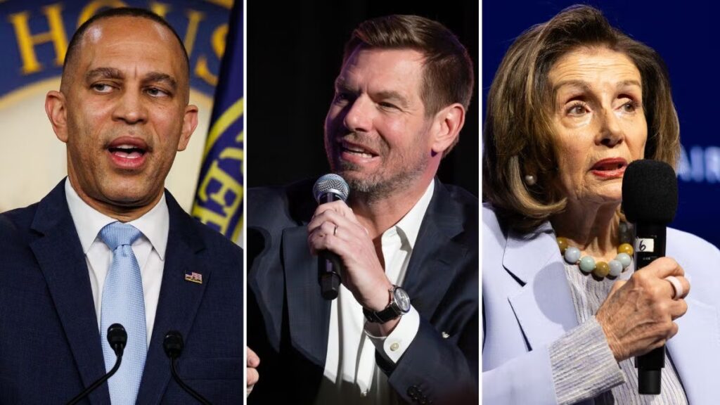 Hakeem Jeffries, Nancy Pelosi and More Call on Eric Swalwell to End Run for Governor After Bombshell Sexual Assault Allegations