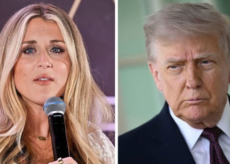 Riley Gaines Declares ‘I Love the President’ After Previously Criticizing Trump’s Jesus Meme