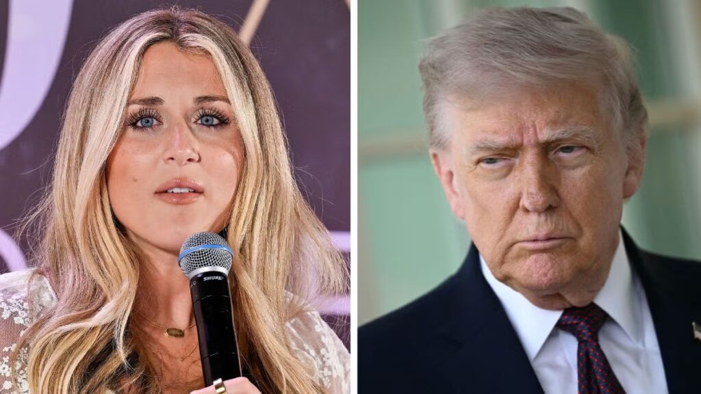 Riley Gaines Declares ‘I Love the President’ After Previously Criticizing Trump’s Jesus Meme