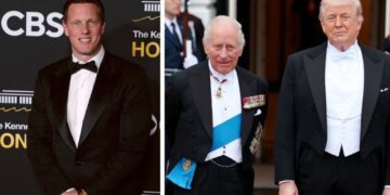 David Ellison Attends Trump-Hosted State Dinner for King Charles III