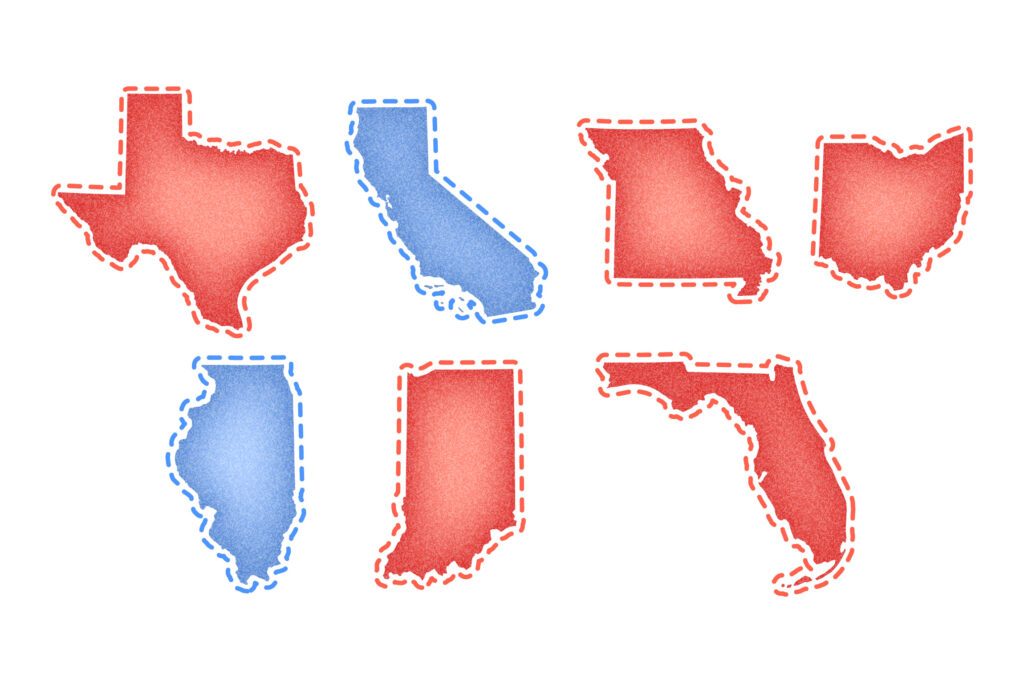 Mapping where the redistricting fight stands and where it’s headed