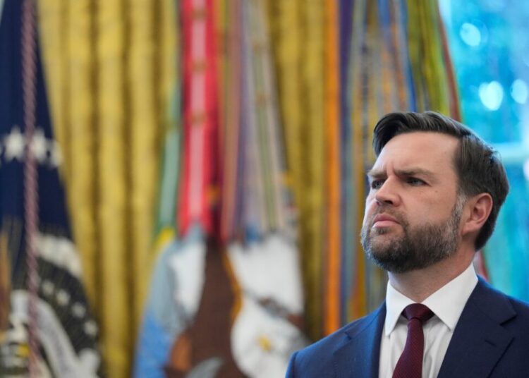 JD Vance’s new book features a photo of their church. They don’t know Vance.