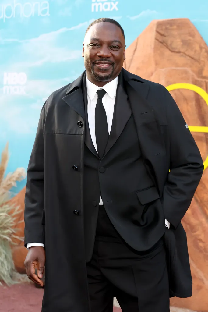 Adewale Akinnuoye-Agbaje on the red carpet for the 